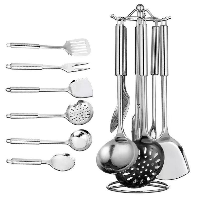 Hot Sell Nonstick Stainless Steel Kitchenware Set/halow Handle Kitchen Utensils/tool Cooking Kitchen Accessories Home