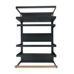 Hot Sales Magnetic Refrigerator Storage Rack Organizer No-Drill Side Hanging Spice Rack for Home Kitchen Supplies Storage